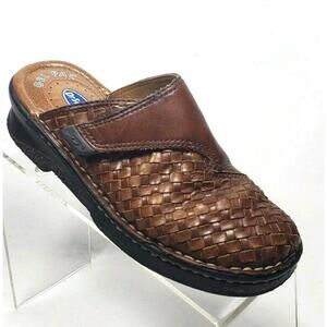 Dr Scholls Womens Size 6.5 Loafers Slip on Casual Flats Shoes Brown #F29